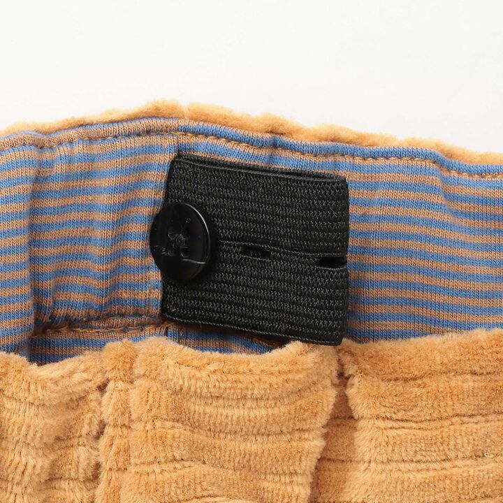 Knit Corduroy Bear Pants,Camel, medium image number 4