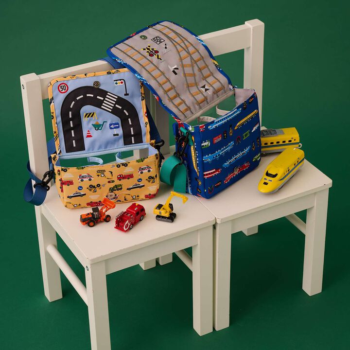 Railway Model Storage Support Shoulder Bag,Navy, medium image number 9