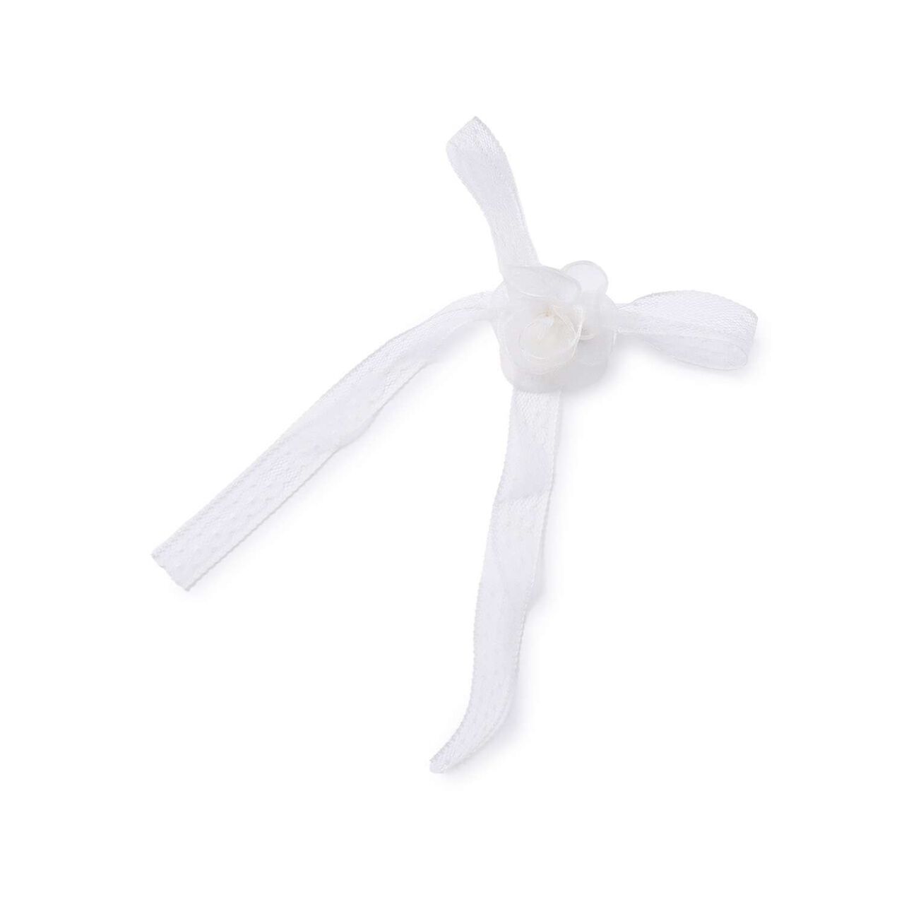 [Graduation Attire] Lace Ribbon Corsage,Off white, large image number 2