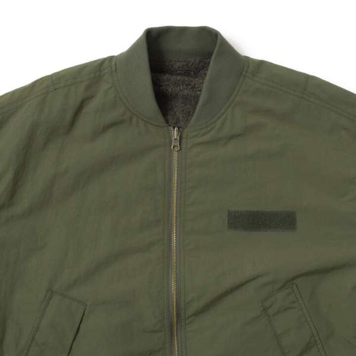 Reversible MA-1 Jacket,Black, medium image number 3