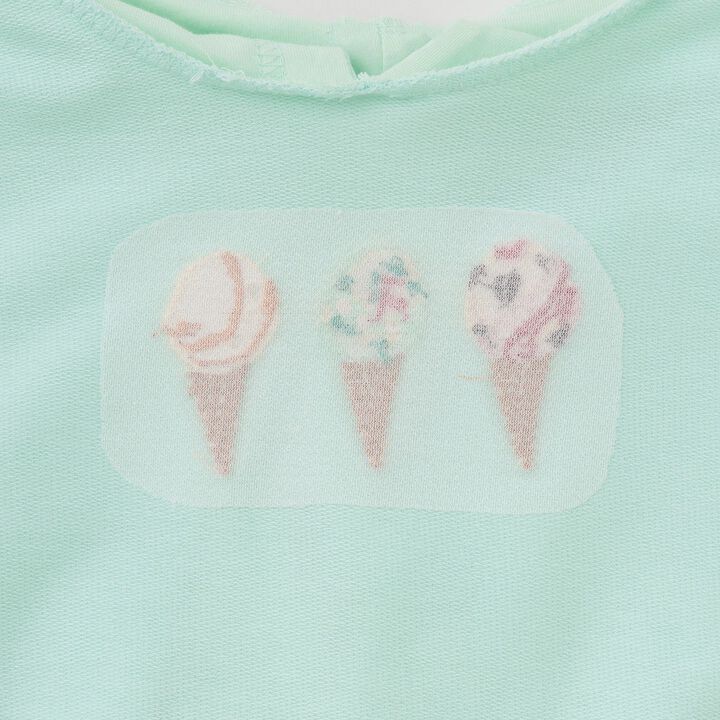 [31 Ice Cream] Cold-Shoulder Short-Sleeve Hoodie Dress,Lavender, medium image number 12