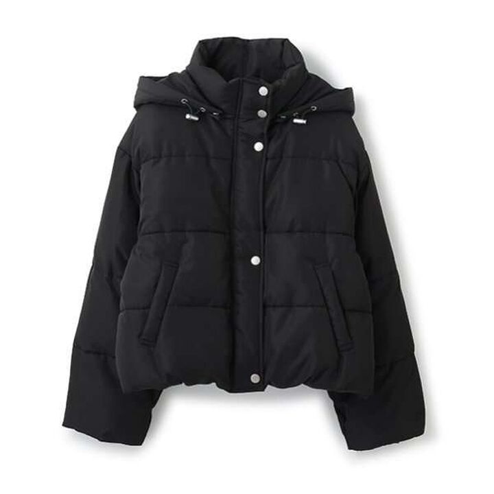 Puffy Short Jacket,Black, medium image number 6