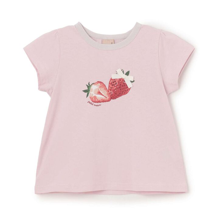 Affordable Girls Short Sleeve T-Shirt,Off white, medium image number 10