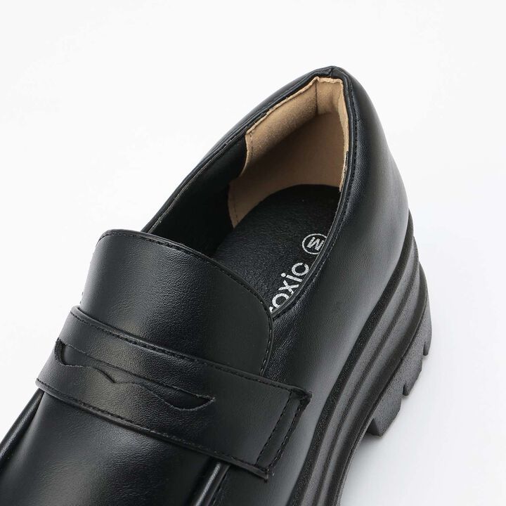 Platform Loafers,Black, medium image number 5