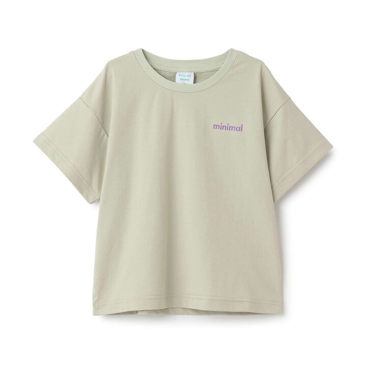 [DailyMe] Simple T-Shirt [Heat Shielding / Quick-Dry / Antibacterial],Sax blue, medium image number 11