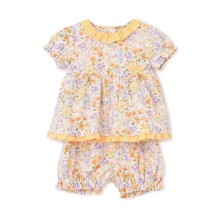 Flower Garden Baby Suit,, medium