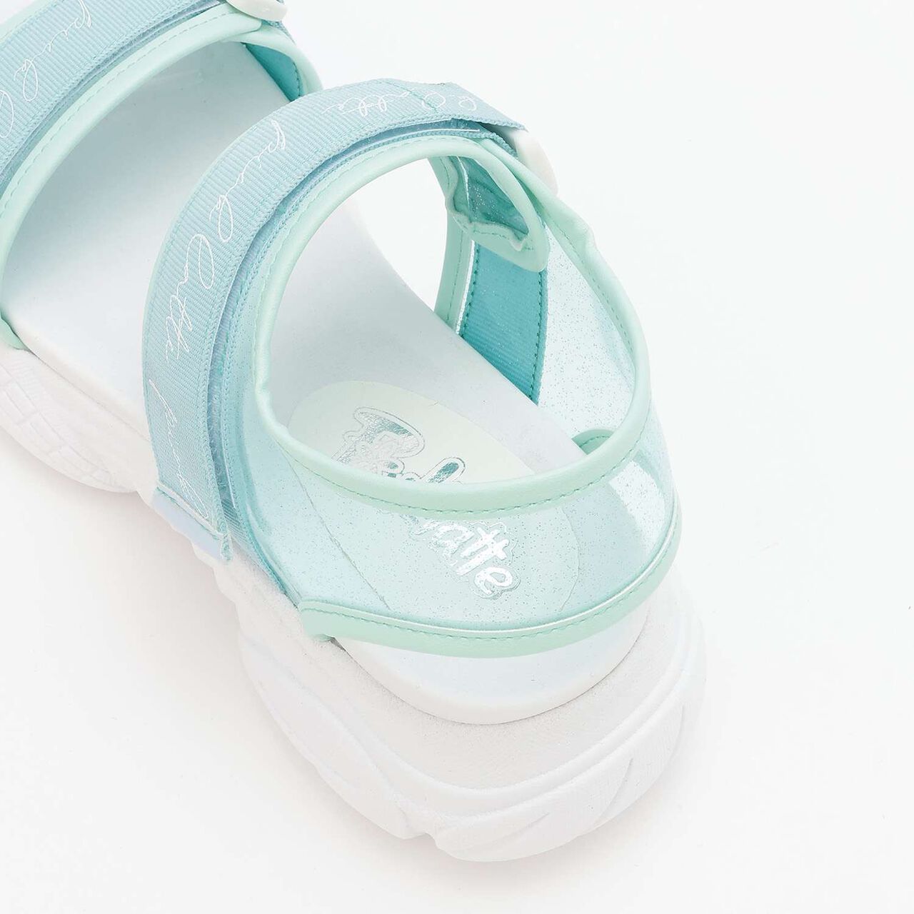 Double Strap Sandals,White, large image number 2