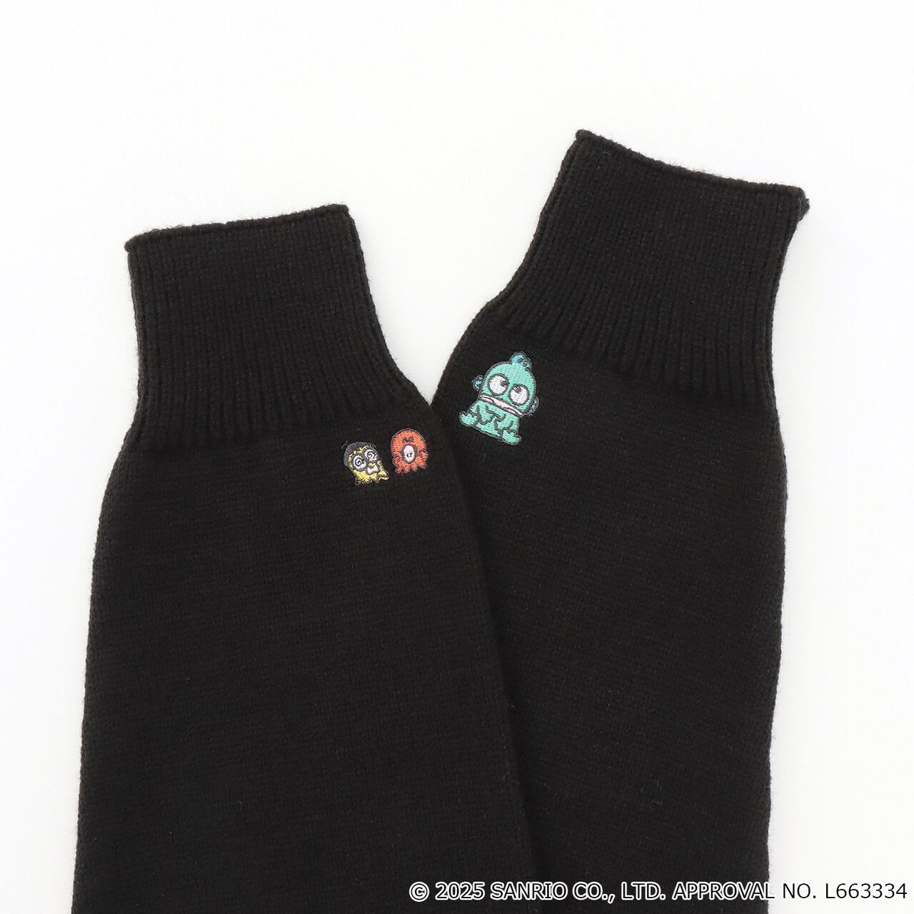 Sanrio Characters Knit Leg Covers,Black, large image number 14
