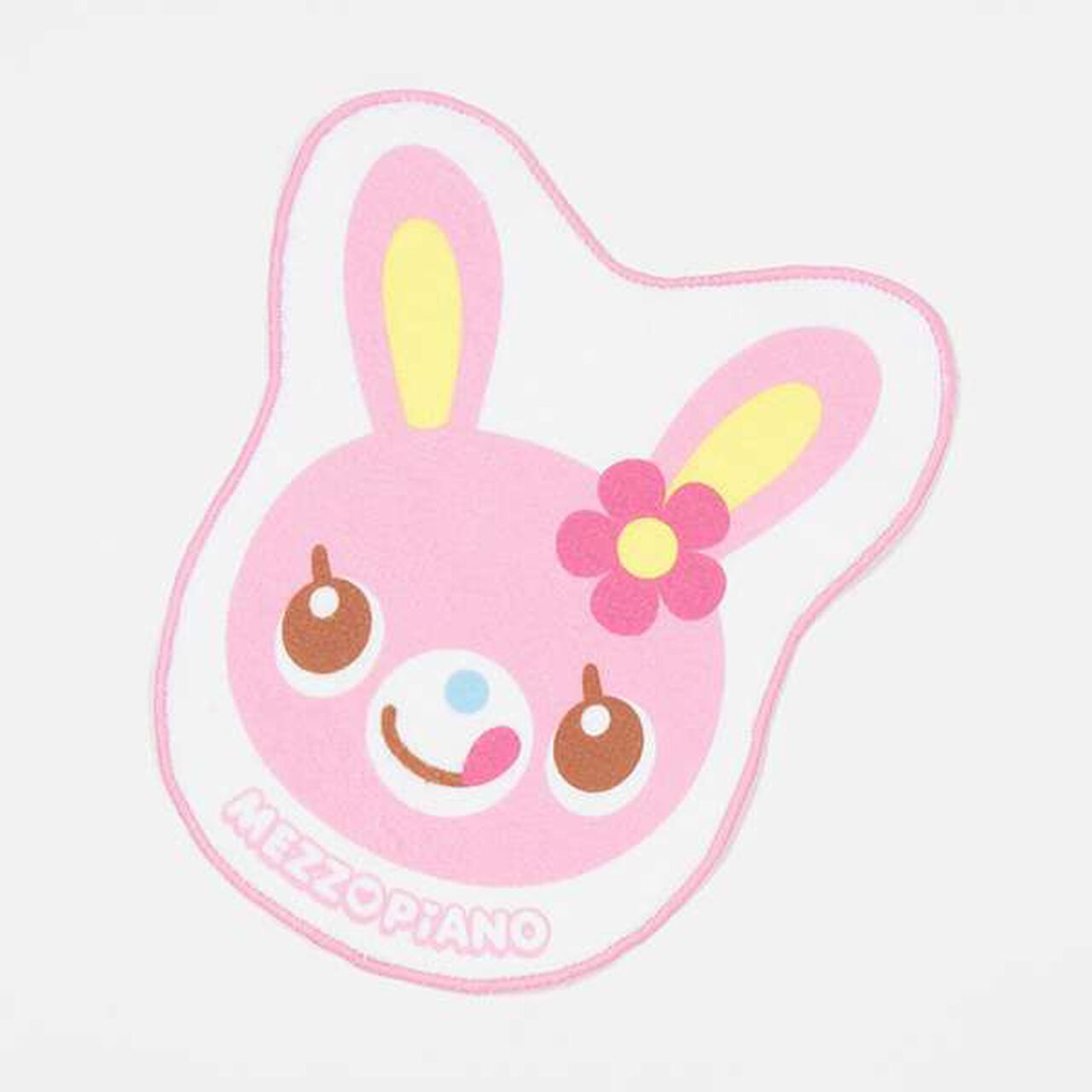 Mimi Popo Character Face Hand Towel,Pink, large image number 0