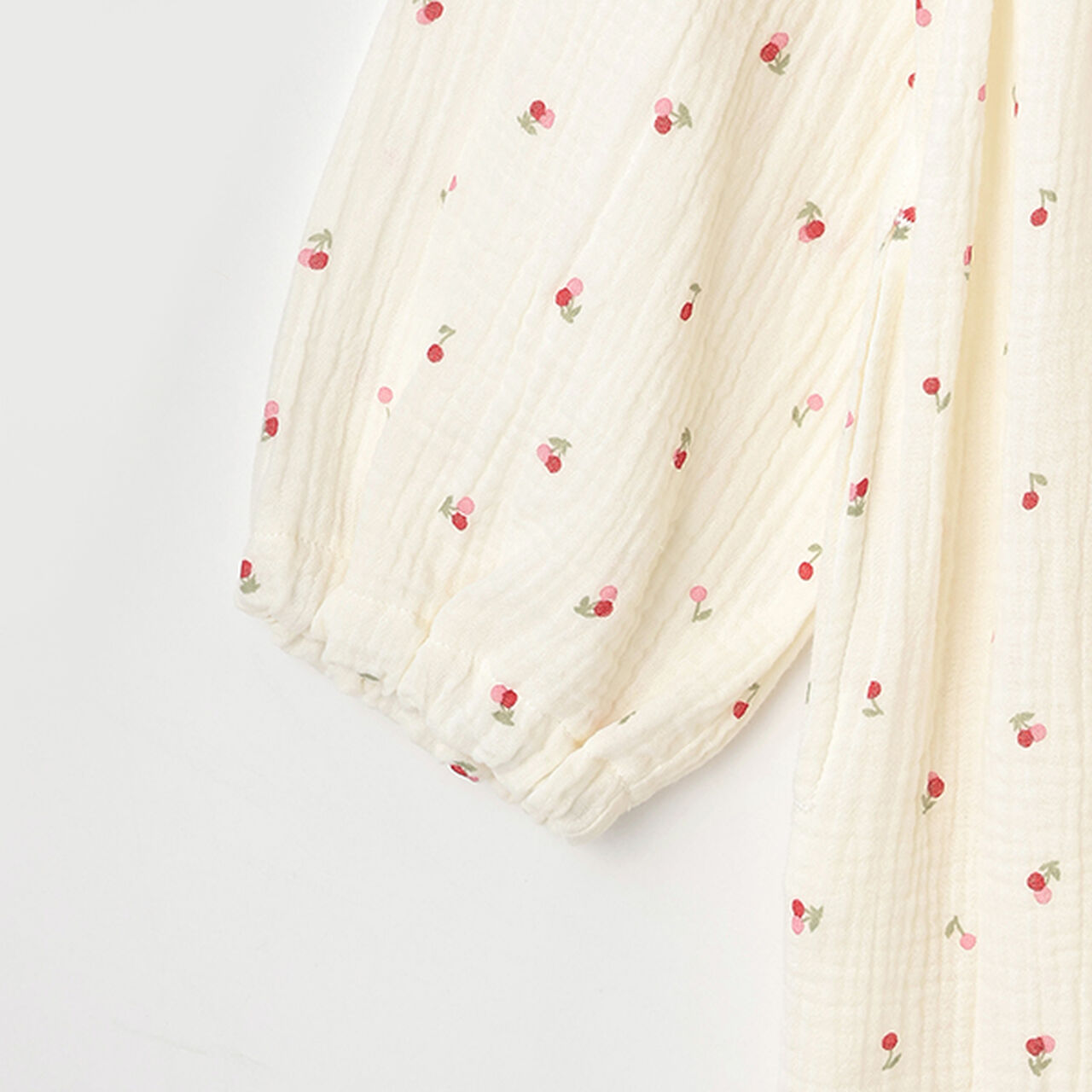 [Link] Double Gauze Cut Pajamas,Pearl white, large image number 8