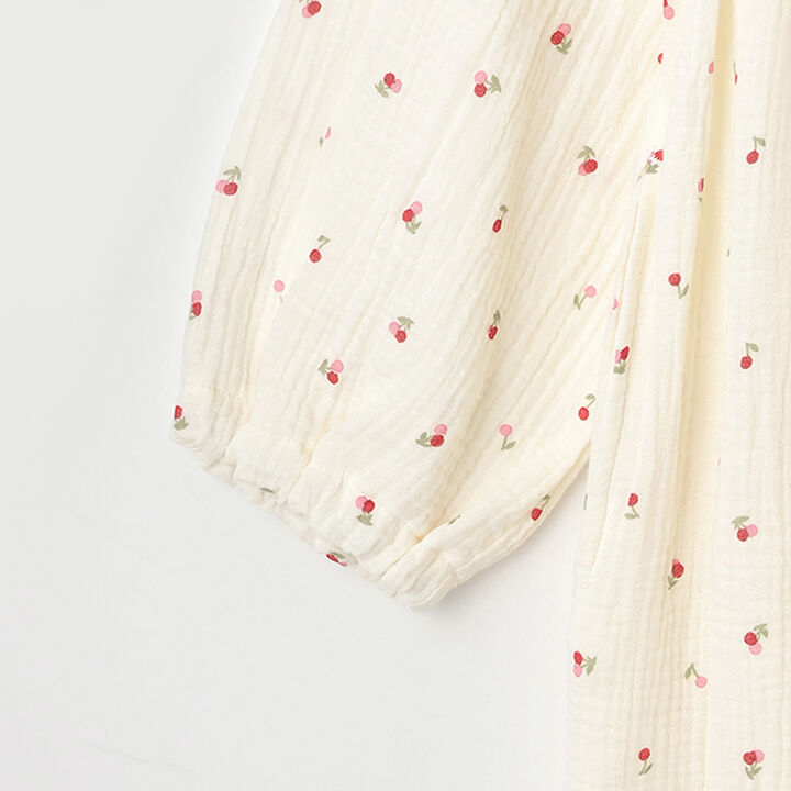 [Link] Double Gauze Cut Pajamas,Pearl white, medium image number 8