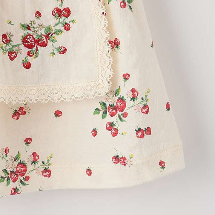 Wild Strawberry Baby Suit,Pearl white, medium image number 5