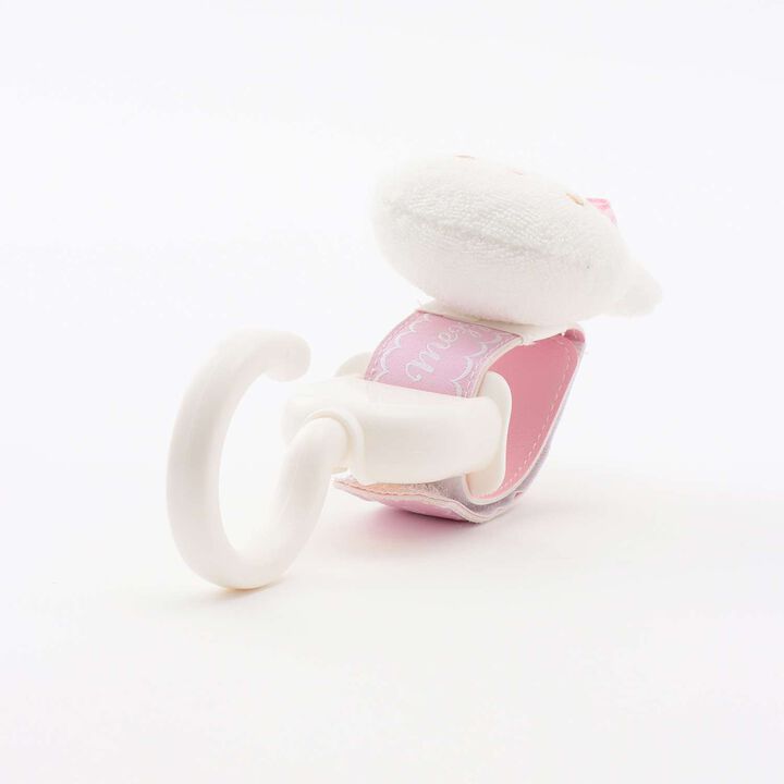 [Mezzo Piano Mama] Baby Stroller Hook with Rabbit Mascot,Light pink, medium image number 4