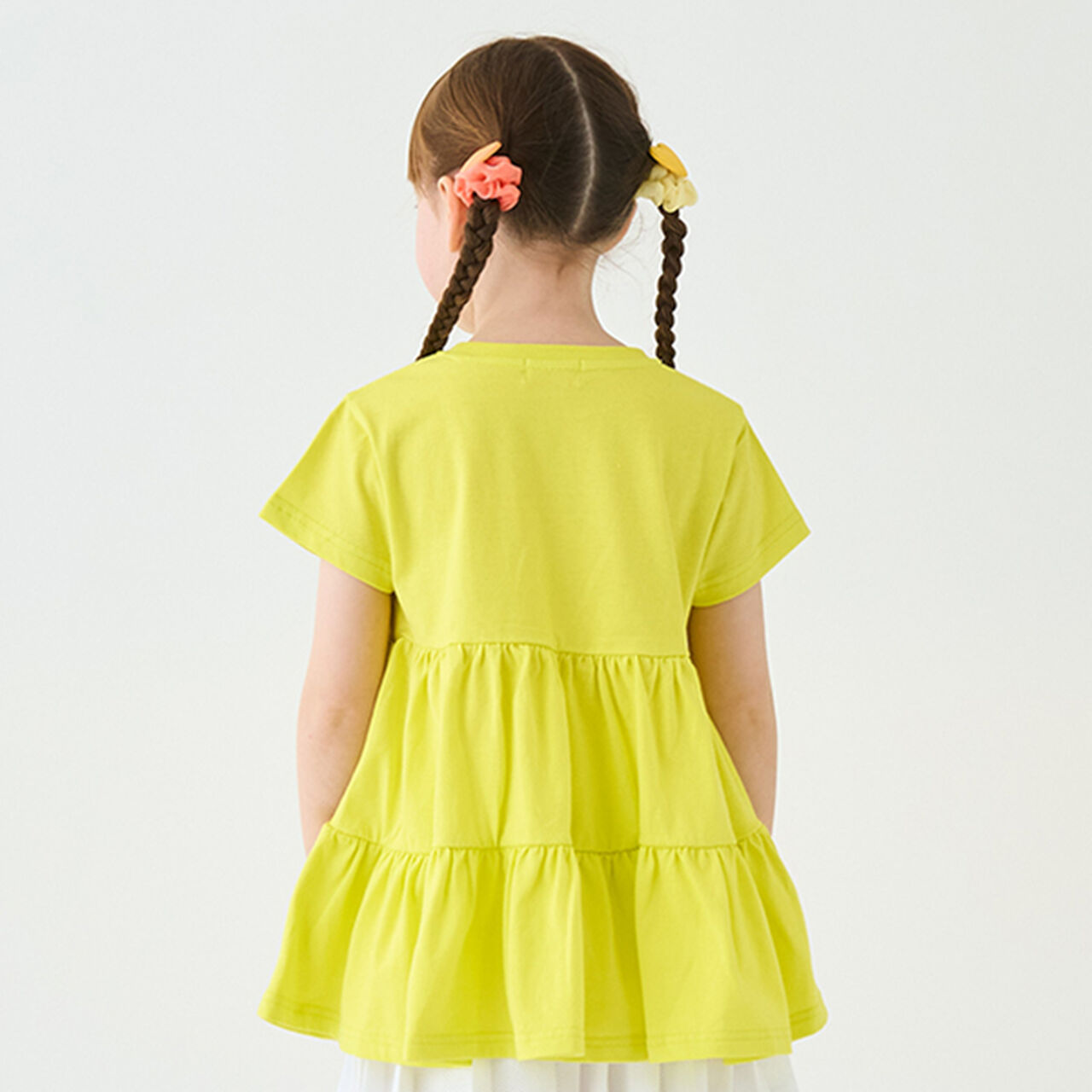 Anti-Stain Tiered Tunic,Yellow, large image number 12