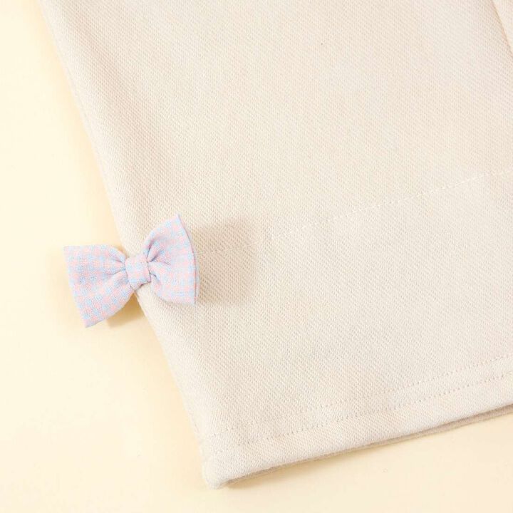 KP Coucou Hem Ribbon Pants (80 to 140),Gray, medium image number 5