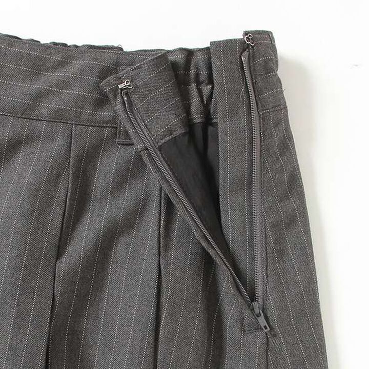 Manish Pleated Skirt with Logo Belt (Includes Spats),Gray, medium image number 15