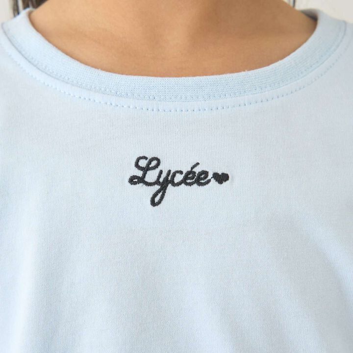 [100% Cotton] [School-Ready] A-Line T-Shirt (2-Piece Set),Sax blue, medium image number 14