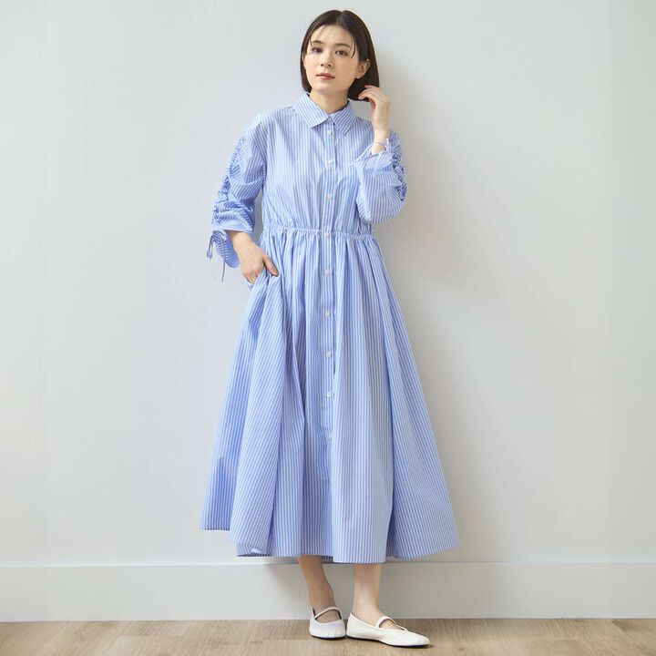 [Parent-Child Matching] Assorted Pattern Shirt Dress,, medium
