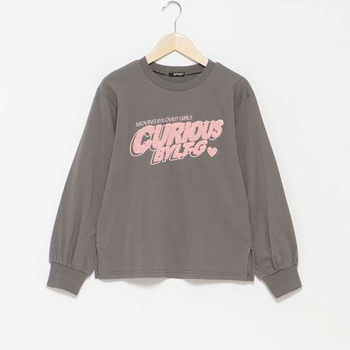 Logo Long-Sleeve T-Shirt,Off white, medium image number 8