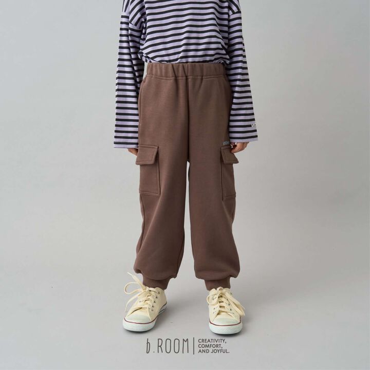 [Daily Standard Wear] Loose Fit Cargo Sweatpants - Quick-Dry Absorbent,, medium