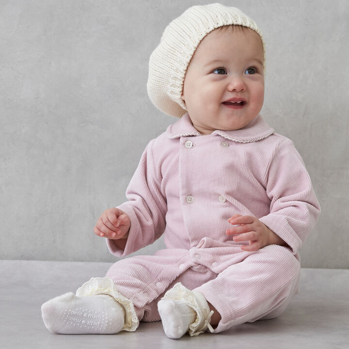 Double Button Collared Coverall,, medium