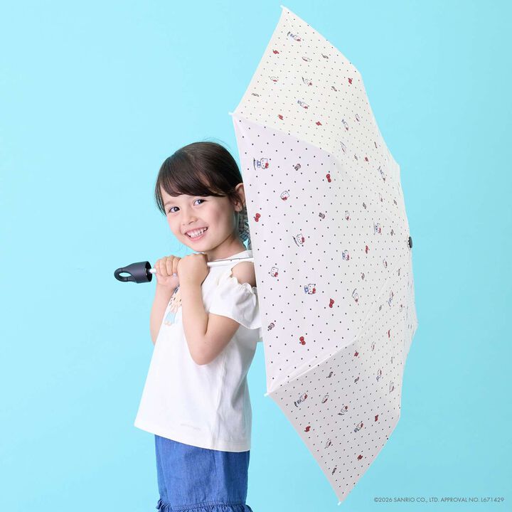 [Sanrio Characters] All-Weather Folding Umbrella,Ivory, medium image number 1