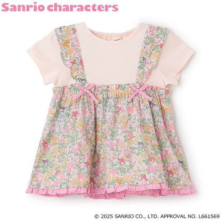 [My Melody Kuromi] Liberty Tunic,Pink, medium image number 0