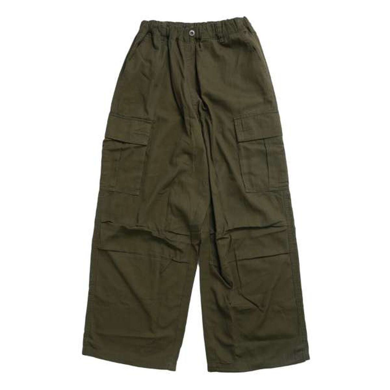 Cotton Twill Parachute Cargo Pants,Navy, large image number 6