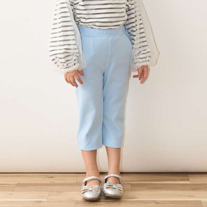 Tomo Pants Back Frill 7/8 Capri Pants,Ivory, medium image number 25