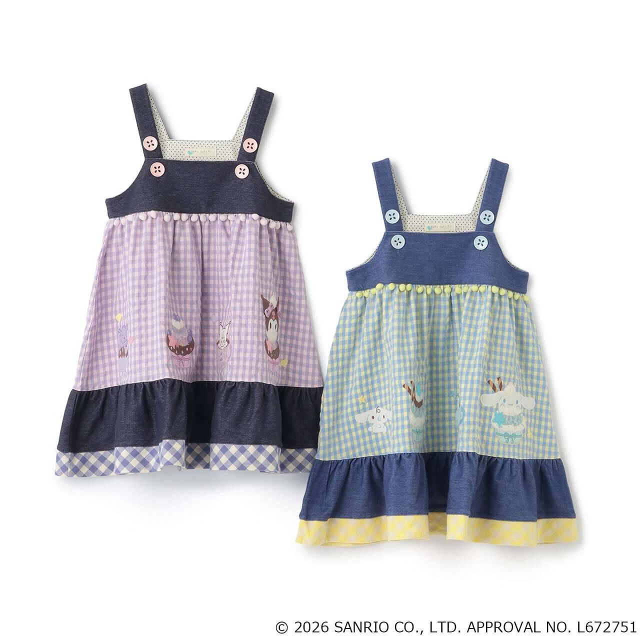 [Cinnamoroll / Kuromi] Jumper Skirt,Lavender, large image number 17