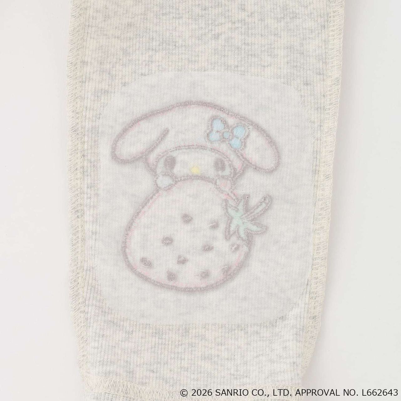 My Melody / Kuromi Leggings,Light gray, large image number 4