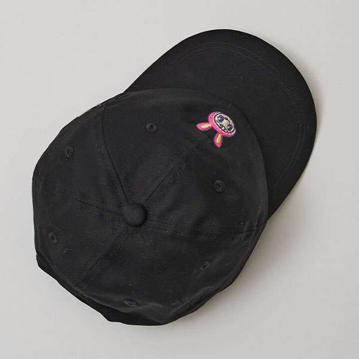 Berie-chan Cap (with Pin Badge),Black, medium image number 12