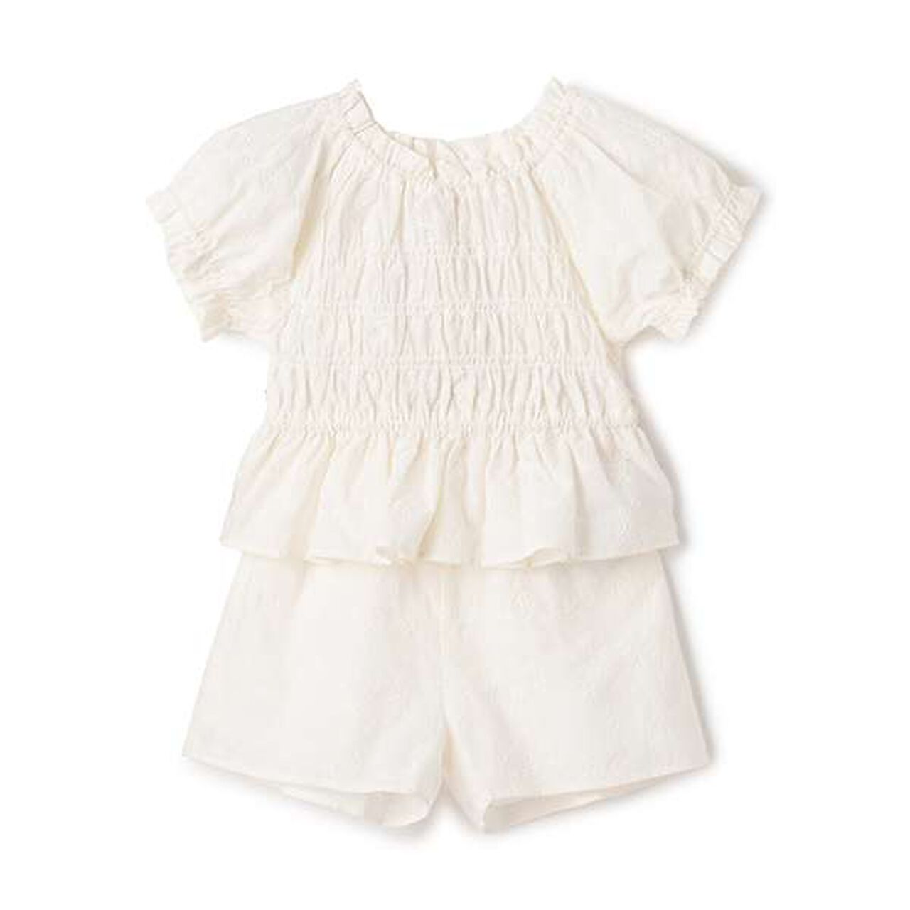 [Link] Lace Outfit Set,Cream, large image number 6