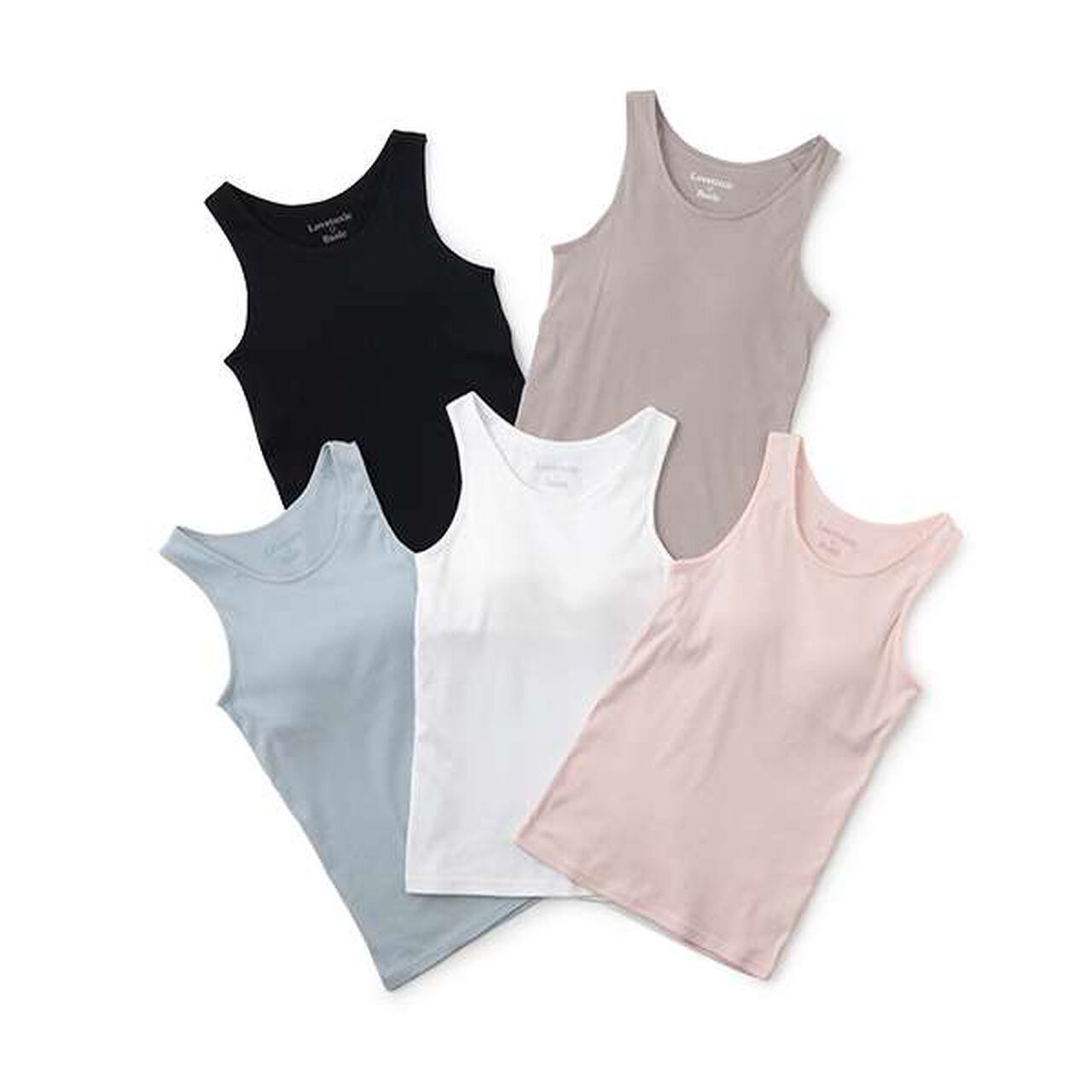 Basic C100% Tank Top with Padding,Mocha tea, large image number 9