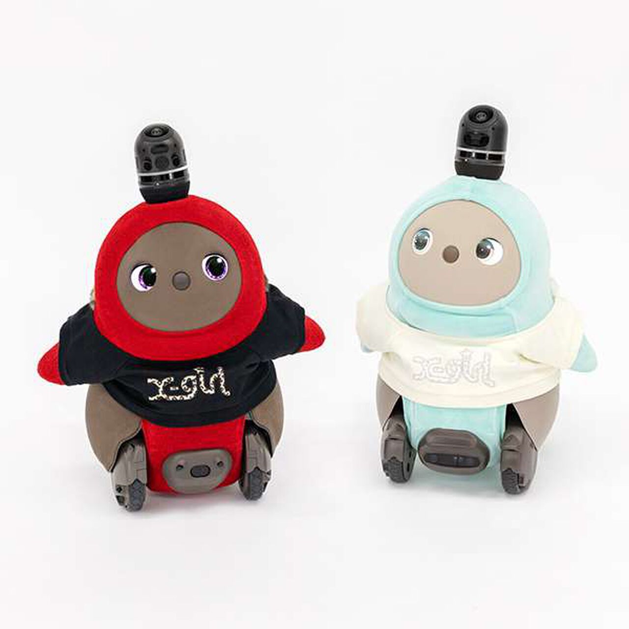 X-girl Stages &times; LOVOT Leopard Puffer Hoodie,Ivory, large image number 5