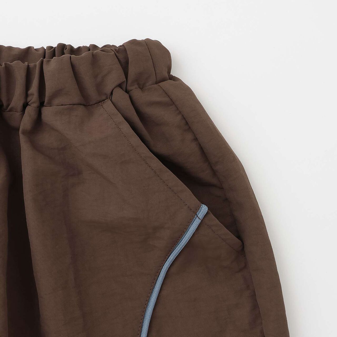 Nylon Contrast Stripe Pants [MNCM],Navy, large image number 3
