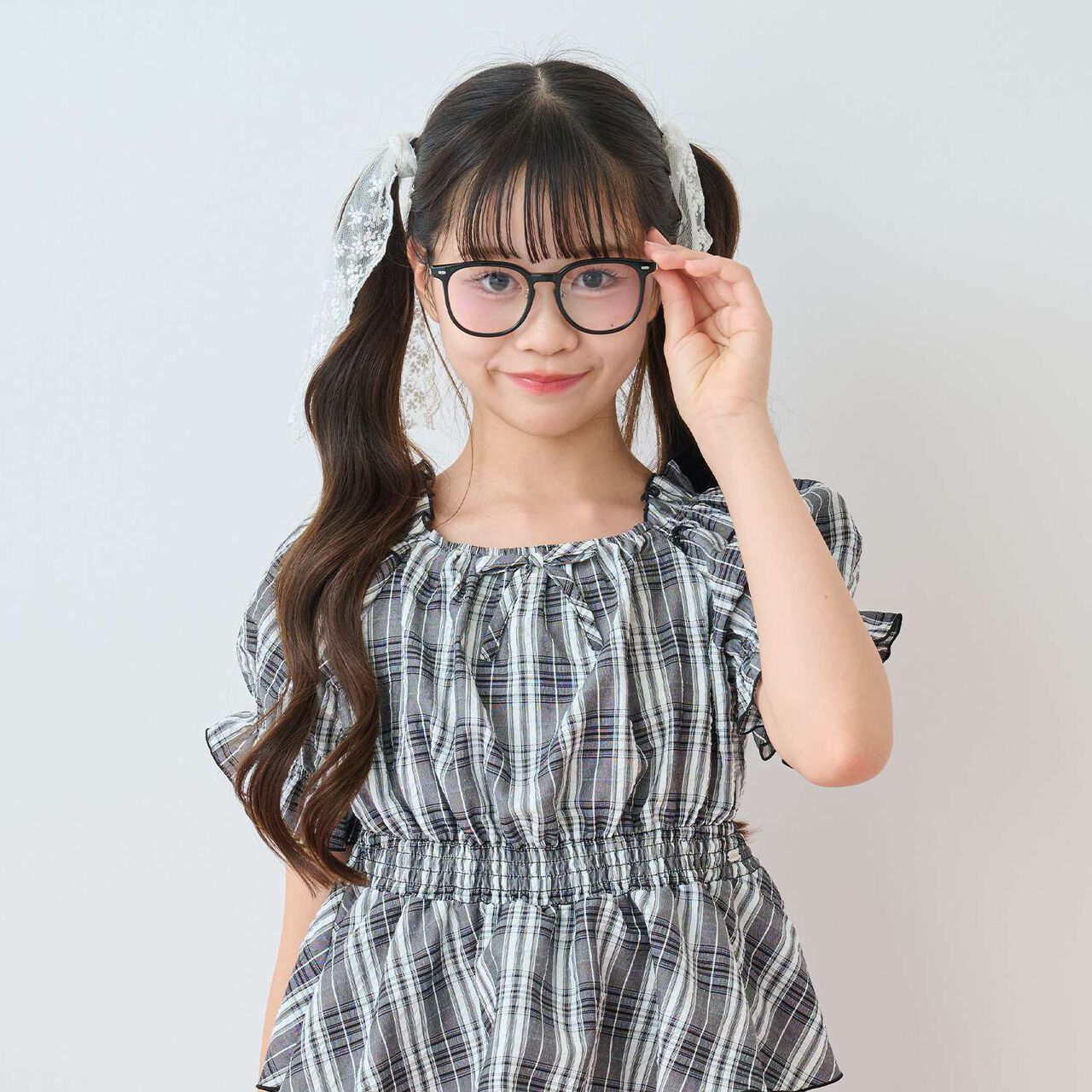 [Photochromic Lens] Fashion Glasses with Case,Gray, large image number 3