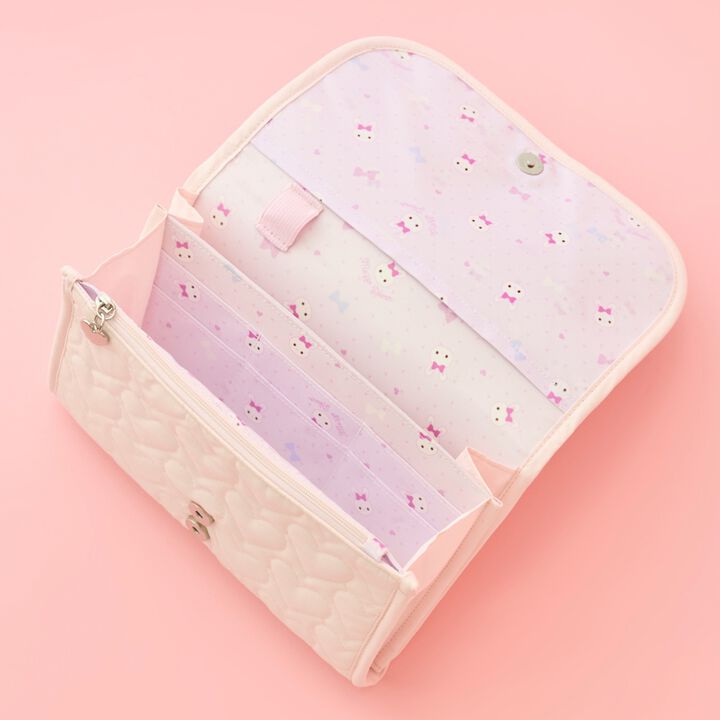 Mezzo Piano Mama Rabbit Appliqu&eacute; Mother-Child Multi Case,Light pink, medium image number 9