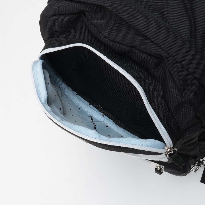 Casual Backpack with Charm,Black, medium image number 7