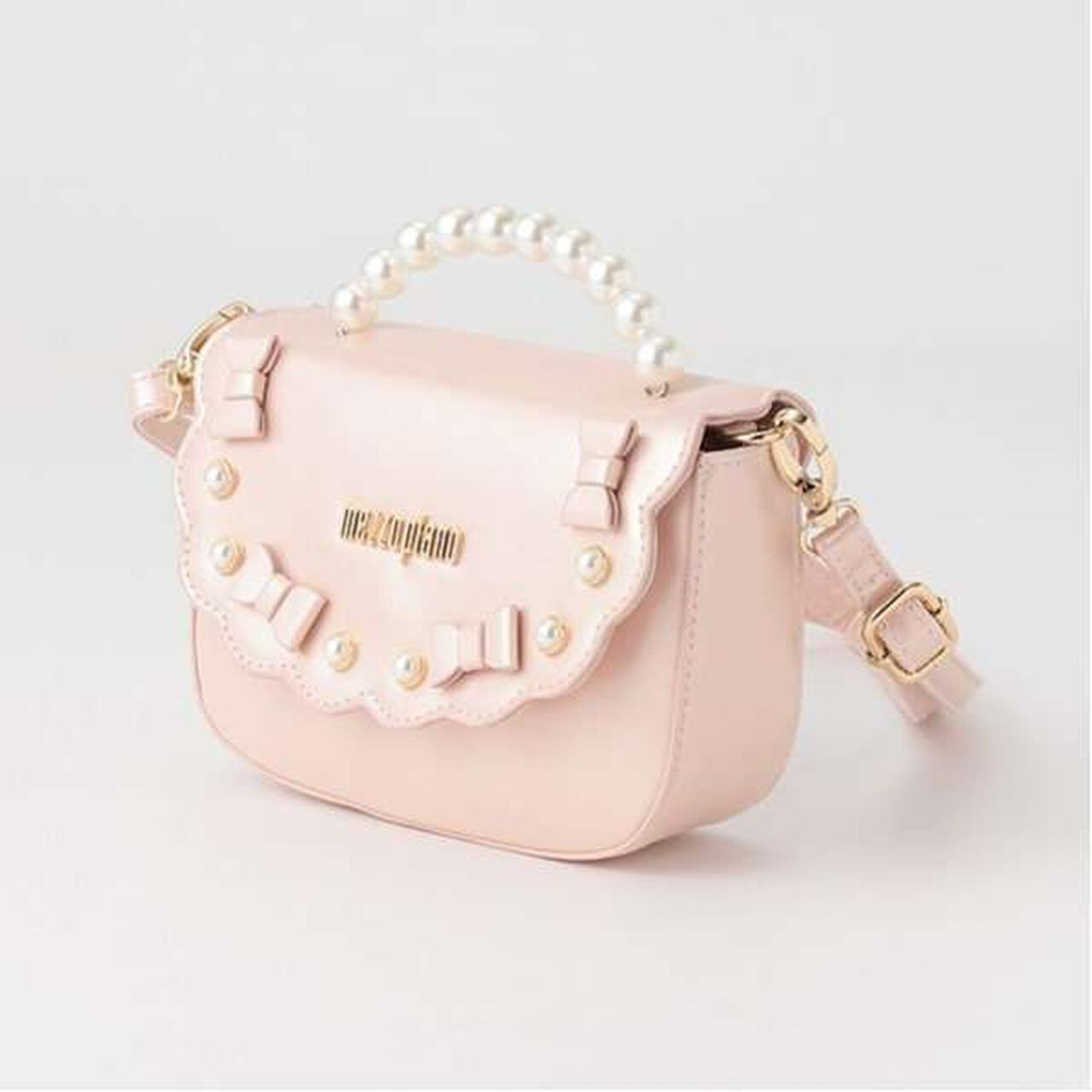 Pearl Handbag,Silver, large image number 6