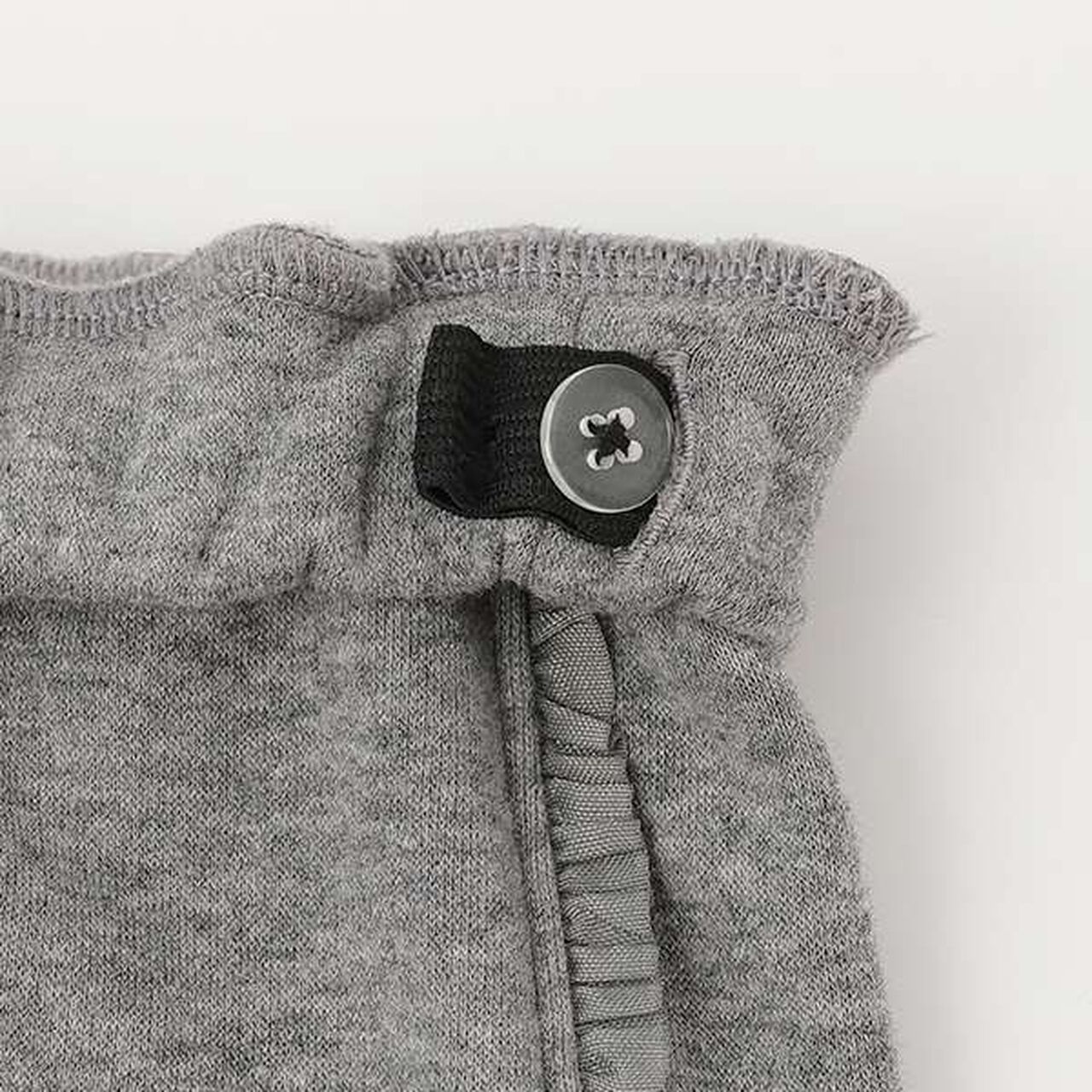 Warm Leggings with Side Frills,Black, large image number 3