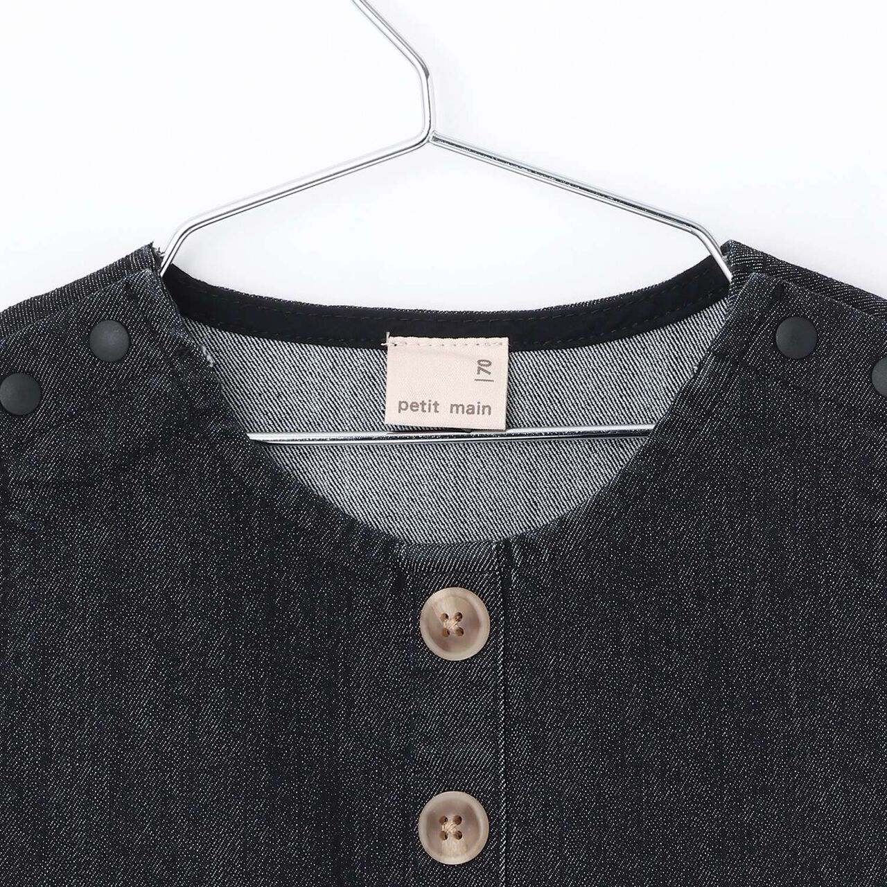 Denim Overalls,Black, large image number 2