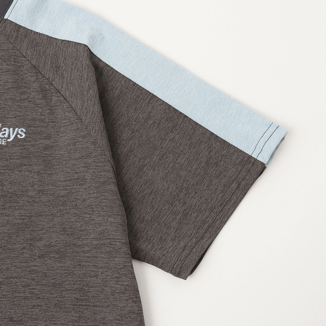 [Land and Water Use] Outfit Set: T-Shirt & Pants,Charcoal gray, large image number 6