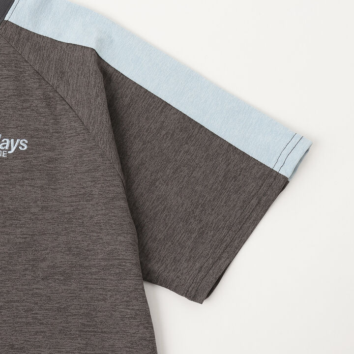 [Land and Water Use] Outfit Set: T-Shirt & Pants,Charcoal gray, medium image number 6
