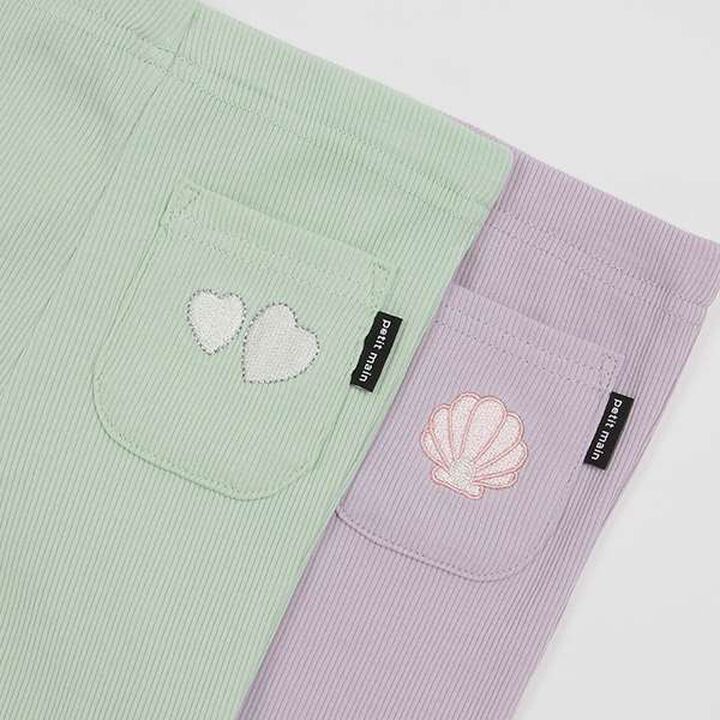 Petite Play Girls' 7/8 Leggings,Blue, medium image number 17