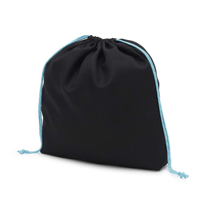 [LTXC] Drawstring Pouch with Gusset,Black, medium image number 4