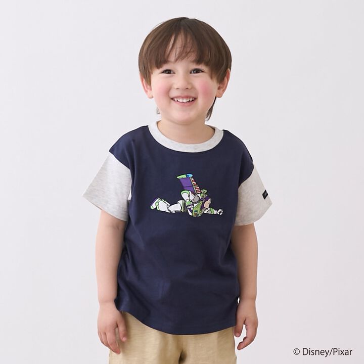 [Disney/Pixar] TOY STORY Appliqu&eacute; Short-Sleeve T-Shirt,, medium
