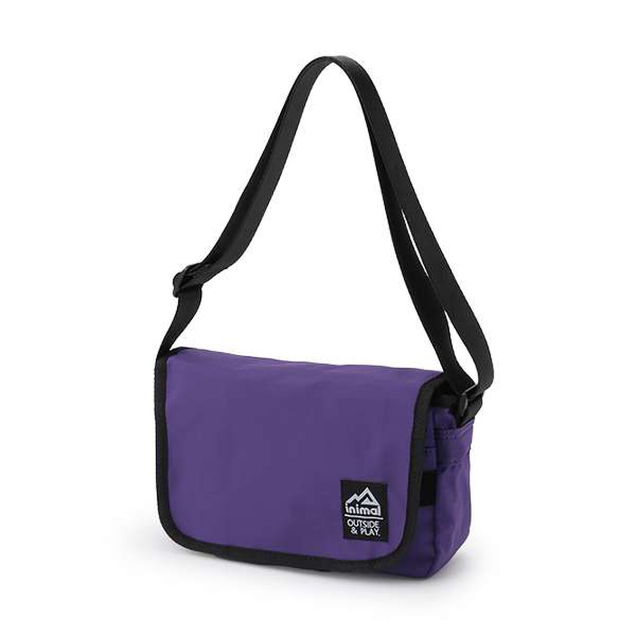 Water-Repellent Messenger Bag,Lavender, large image number 15