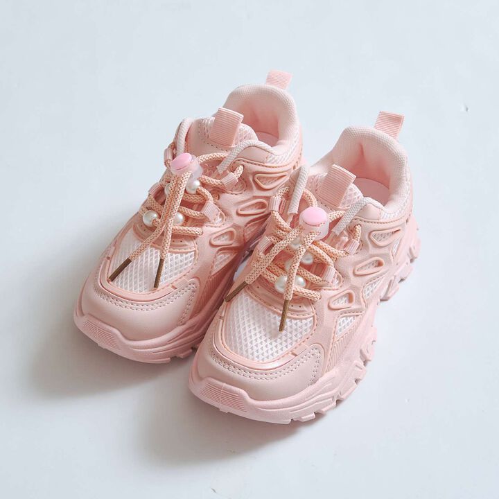 Pearl-Embellished Sneakers,Lavender, medium image number 8