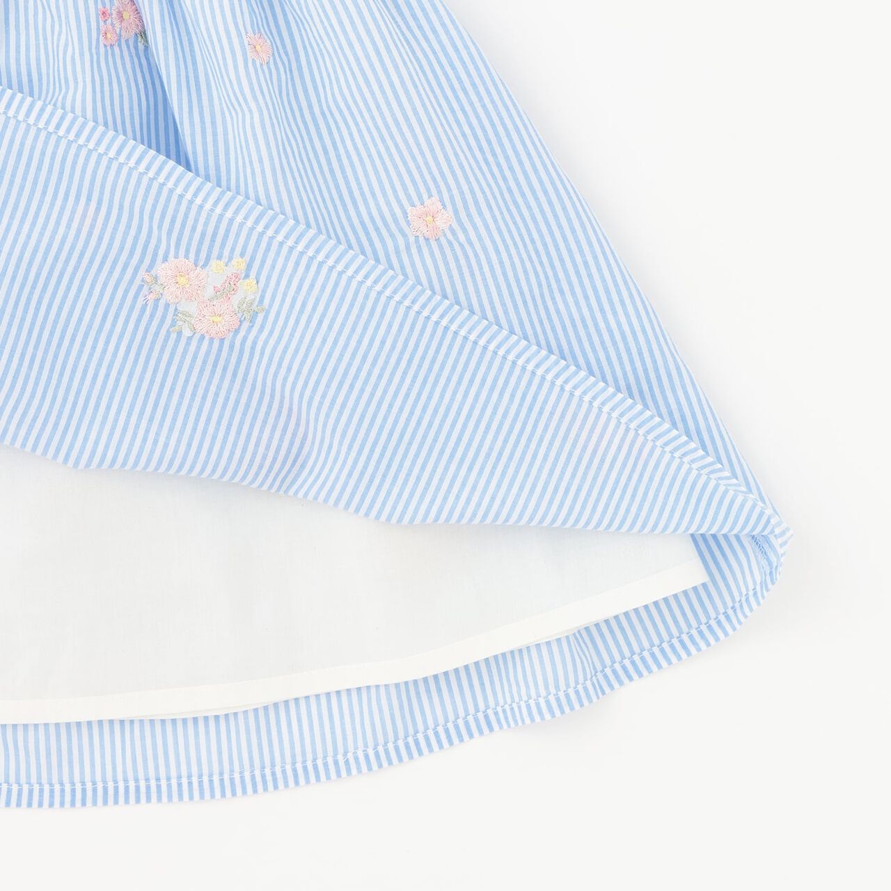 [Sanrio Characters] Embroidered Puff One-Piece Dress,Blue, large image number 9